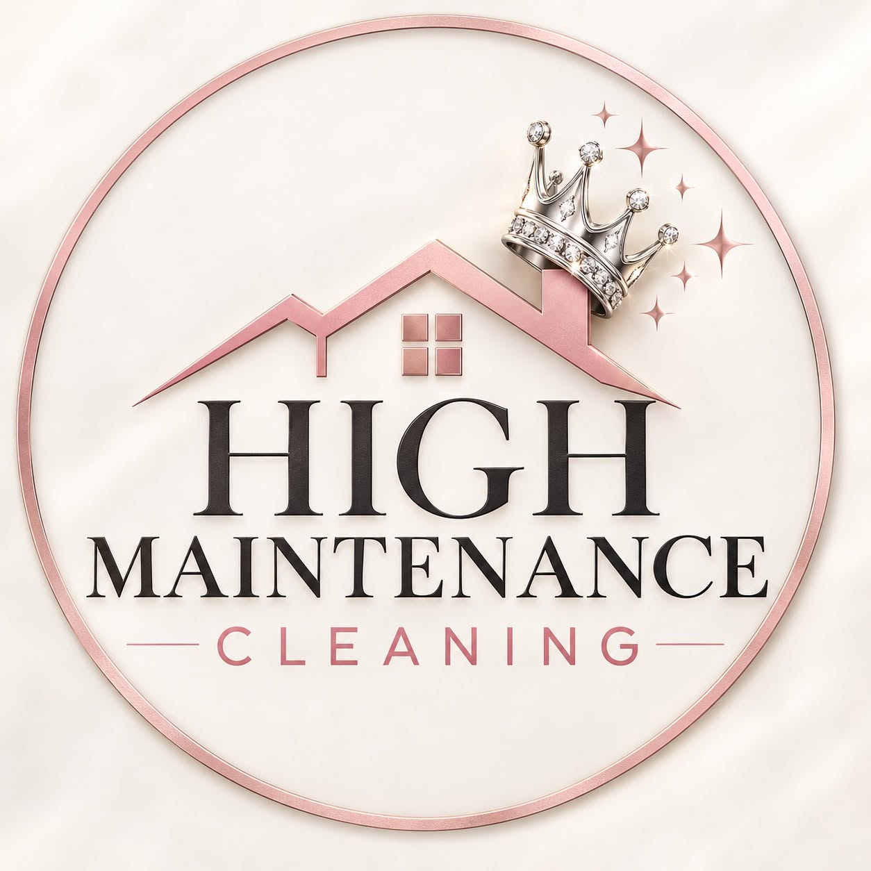 High Maintenance Cleaning logo